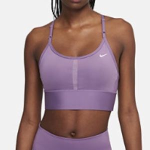 NWT Nike Dri-FIT Indy longline sports bra